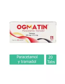 Ogmatin 325 mg/37.5 m Caja Con 20 Tabletas