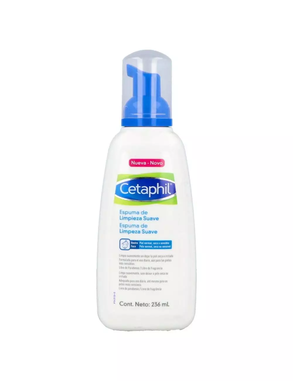 Cetaphil Espuma Limpieza Frasco Con 236 mL