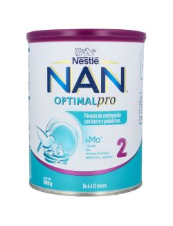 Nan 2 Optipro Lata Con 800 g