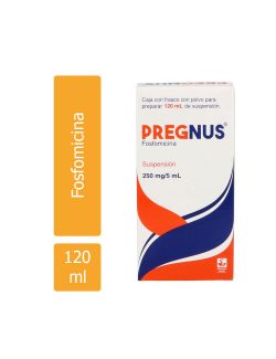 Pregnus Suspensión 250 mg/5 mL Polvo Para 120 mL - RX2