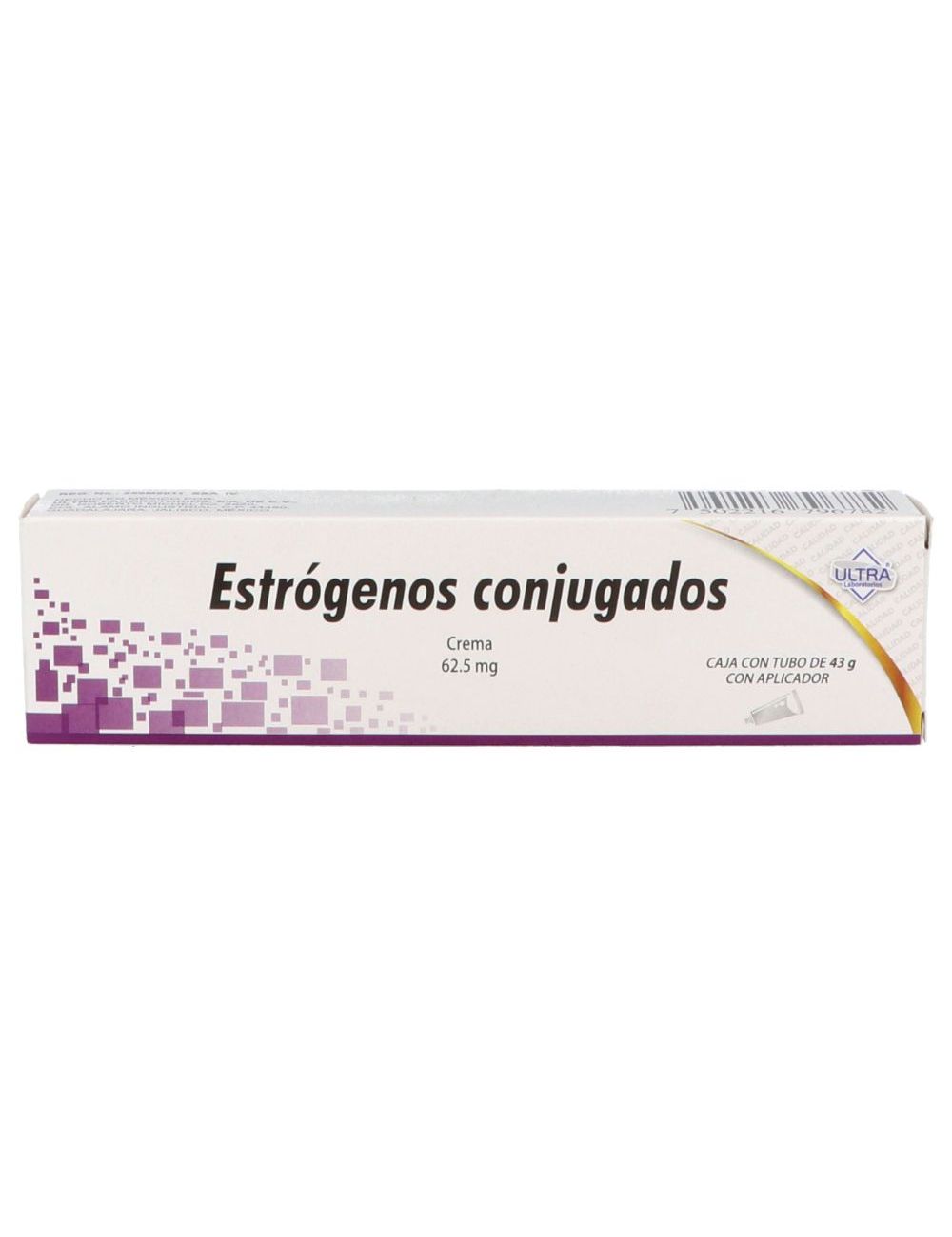 Estrogenos Conjugados 62.5 mg Crema Vaginal Caja Con Tubo Con 43 g