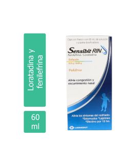 Sensibit Rin Pediátrico 0.2 g/0.05 g Solución Con 60 mL