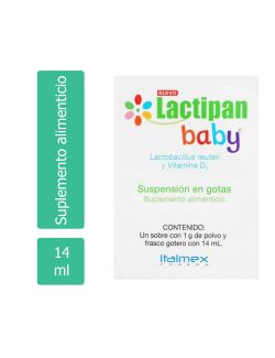 Lactipan Baby Suplemento 1 g Polvo Frasco Gotero Con 14 mL