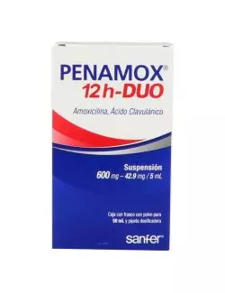 Penamox 12H Duo Suspensión Polvo Para 50 mL - RX2.