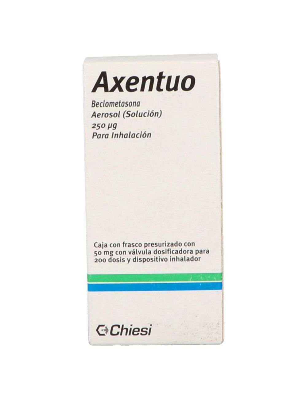 Axentuo Aerosol 250 Mcg Frasco Con 50 mg Para 200 Dosis