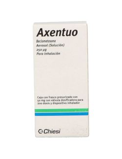 Axentuo Aerosol 250 Mcg Frasco Con 50 mg Para 200 Dosis