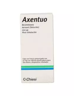 Axentuo Aerosol 250 Mcg Frasco Con 50 mg Para 200 Dosis