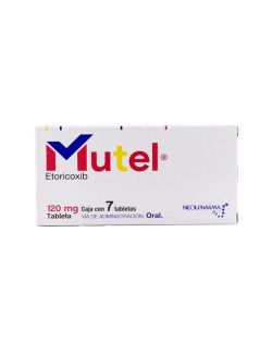 Mutel 120 mg Caja Con 7 Tabletas