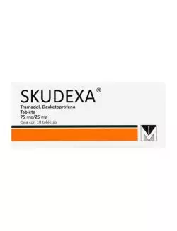 Skudexa 75 mg/25 mg Caja Co 10 Tabletas