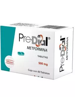 Pre Dial 500 mg Caja Con 60 Tabletas
