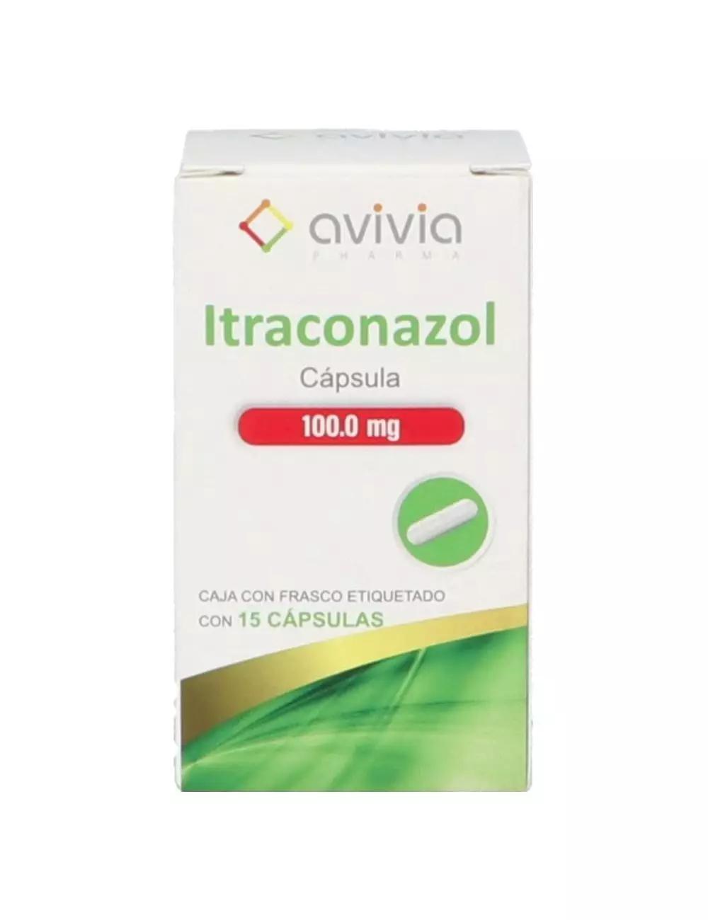 Itraconazol 100 mg Caja Con 15 Cápsulas