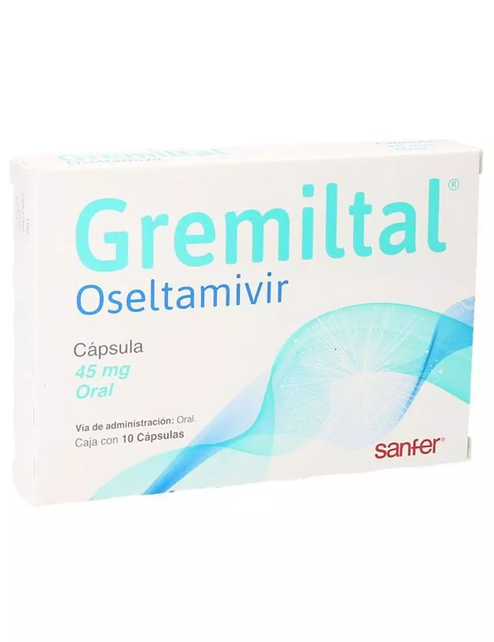 Gremiltal 45 mg Caja Con 10 Cápsulas