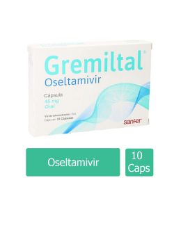 Gremiltal 45 mg Caja Con 10 Cápsulas