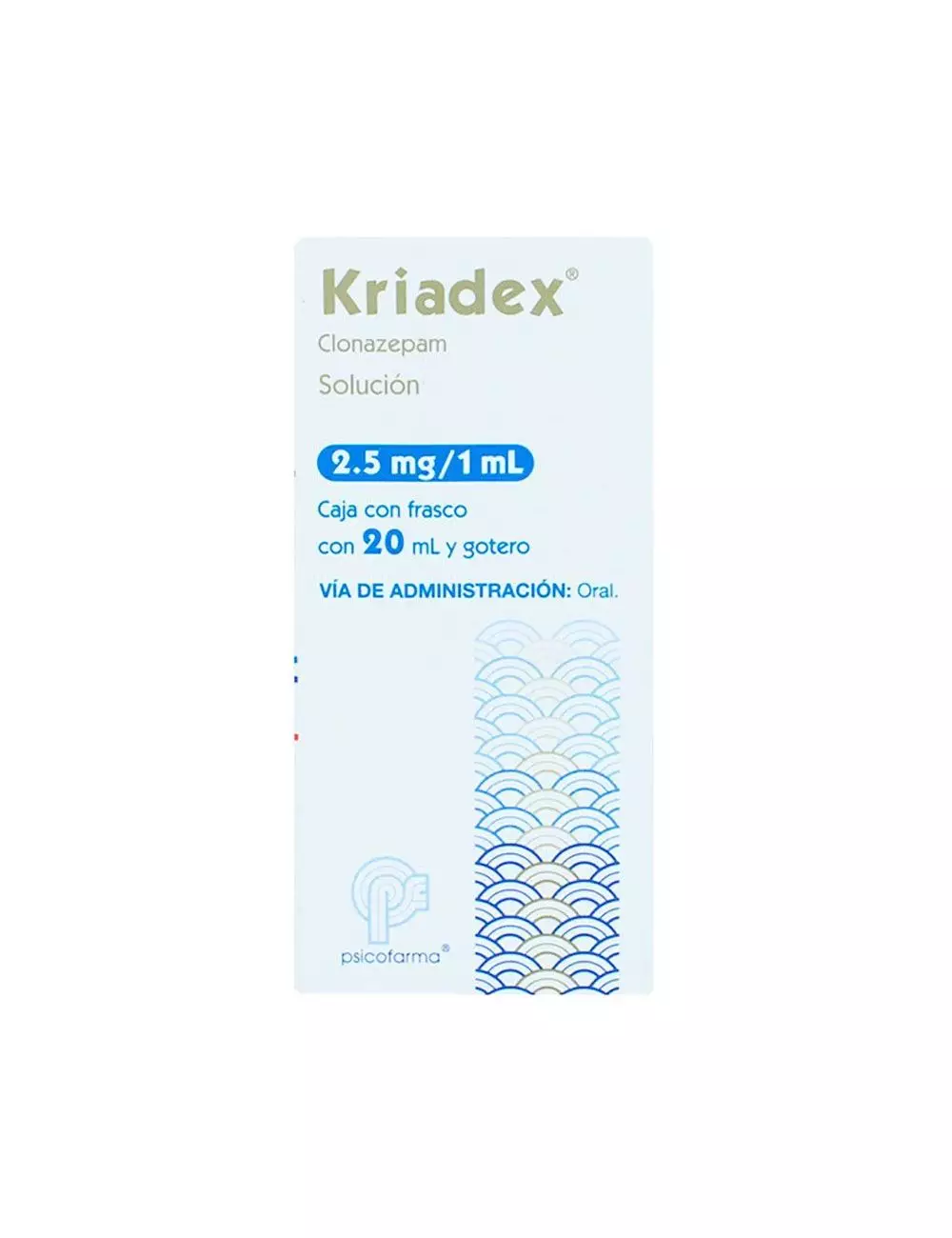 Kriadex 2.5Mg/mL Frasco Con 20 mL - RX1