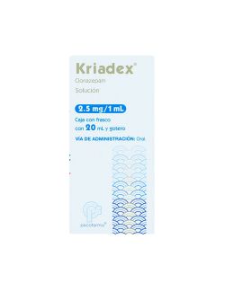 Kriadex 2.5Mg/mL Frasco Con 20 mL - RX1
