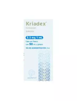 Kriadex 2.5Mg/mL Frasco Con 20 mL - RX1