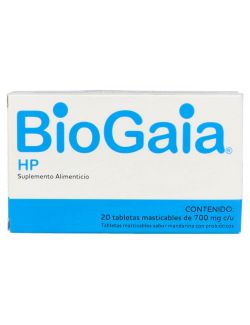 Biogaia Hp 700 mg Caja Con 20 Tabletas Masticables