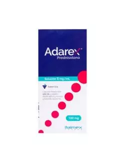 Adarexsol 1 mg/mL Caja Con Frasco Con 100 mL Sabor Uva