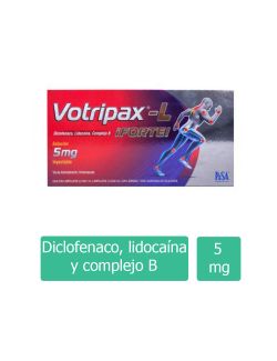 Votripax-L Forte 5 mg Cja Con 3 Ampolletas y 3 Jeringas