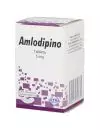 Amlodipino 5 mg Caja Con 30 Tabletas
