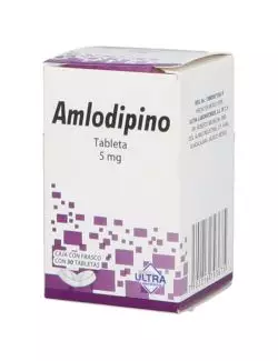 Amlodipino 5 mg Caja Con 30 Tabletas