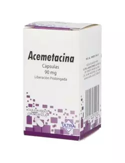 ACEMETACINA 90 mg Caja Con 14 Cápsulas