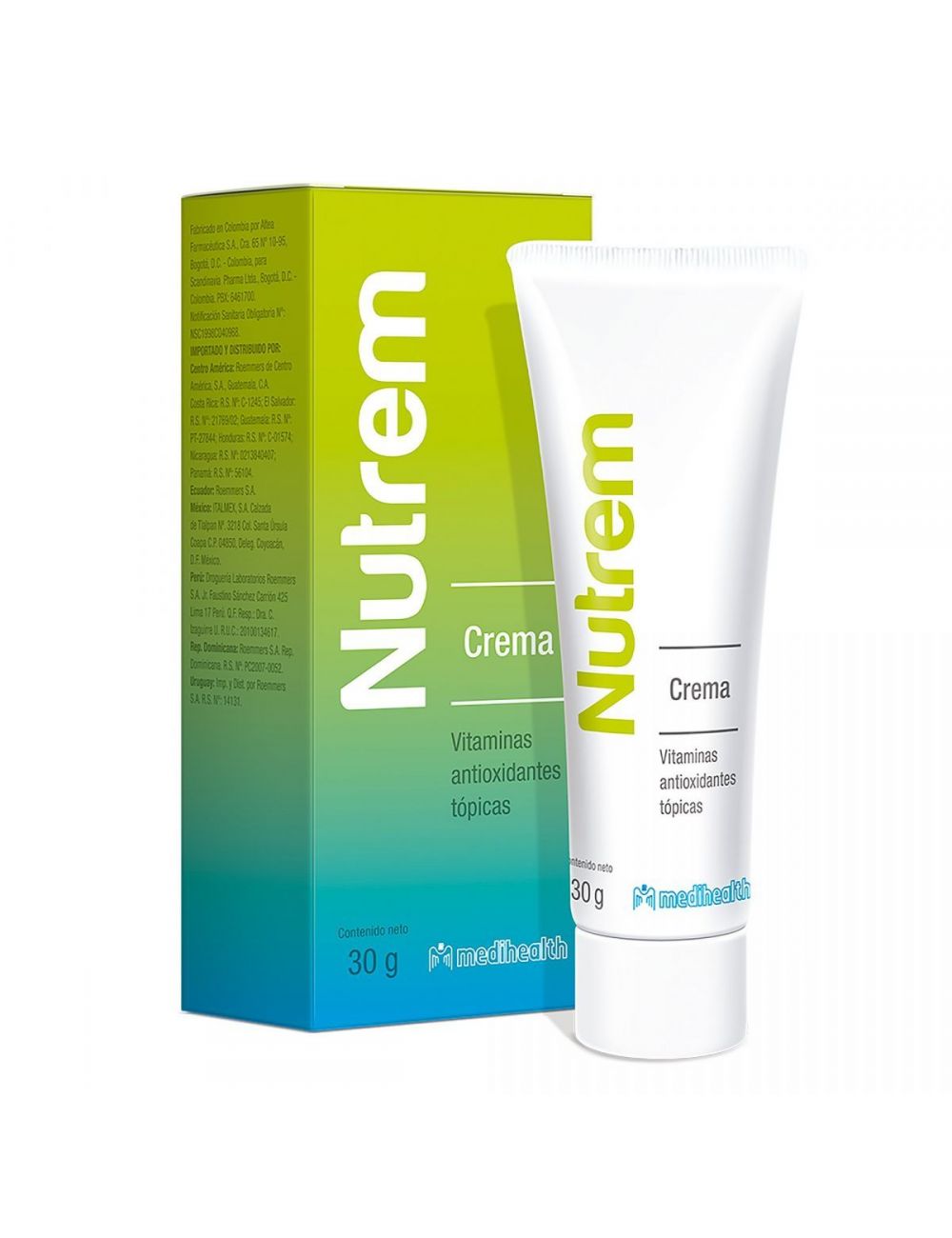 NUTREM CREMA CAJA CON TUBO CON 30 G