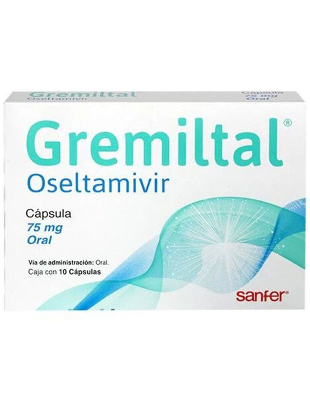 Gremiltal 75 mg Caja Con 10 Cápsulas