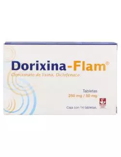 Dorixina Flam 250 mg / 50 mg Caja Con 14 Tabletas