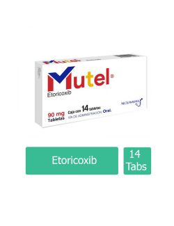 Mutel 90 mg Caja Con 14 Tabletas