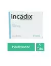 Incadix 400 mg Caja Con 5 Tabletas - RX2