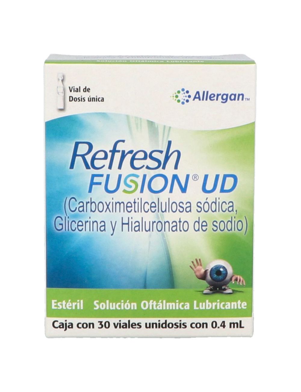 Refresh Fusion Ud Solución Oftálmica Caja Con 30 Viales Unidosis Con 0.4 mL