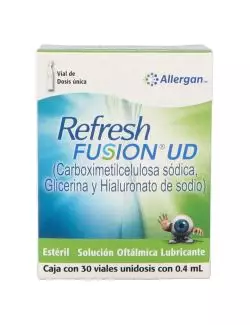 Refresh Fusion Ud Solución Oftálmica Caja Con 30 Viales Unidosis Con 0.4 mL