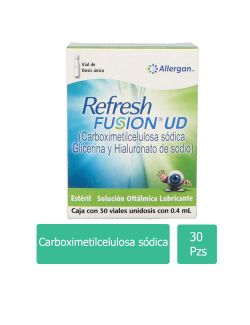 Refresh Fusion Ud Solución Oftálmica Caja Con 30 Viales Unidosis Con 0.4 mL
