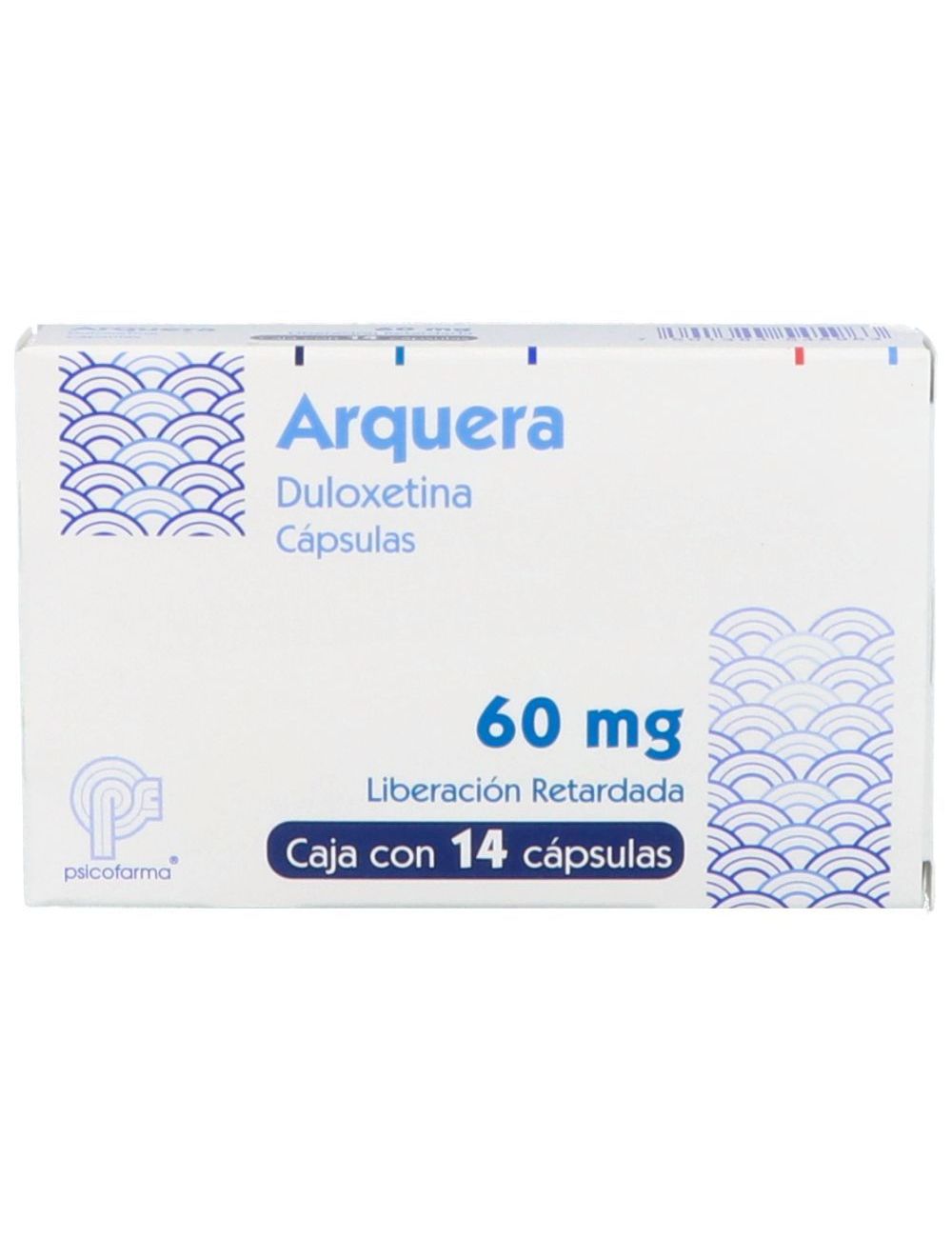 Arquera 60 mg Caja Con 14 Cápsulas de Liberación Retardada