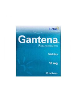 Gantena 10 mg Caja Con 30 Tabletas