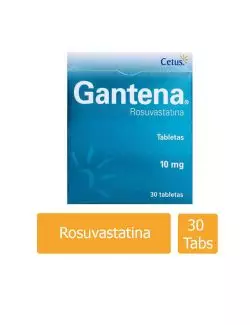 Gantena 10 mg Caja Con 30 Tabletas