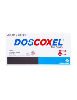 Doscoxel 120 mg Caja Con 7 Tabletas