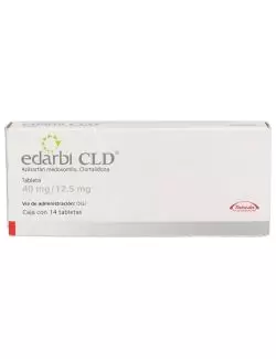 Edarbi CLD 40 mg/12.5 mg Caja Con 14 Tabletas