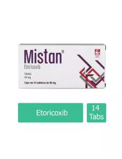 Mistan 90 mg Caja Con 14 Tabletas