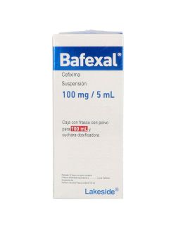 Bafexal 100 mg/5mL Suspensión Frasco Con Polvo Para 100 mL - RX2
