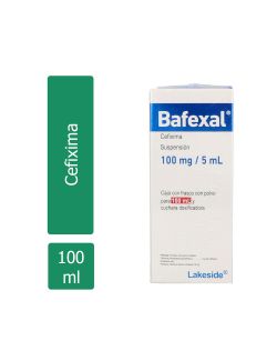 Bafexal 100 mg/5mL Suspensión Frasco Con Polvo Para 100 mL - RX2