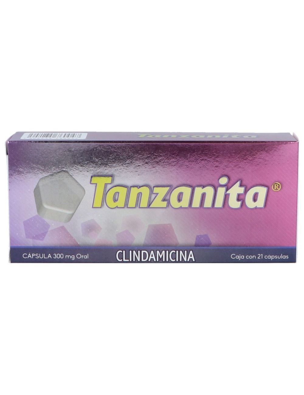 Tanzanita 300 mg Caja Con 21 Cápsulas - RX2