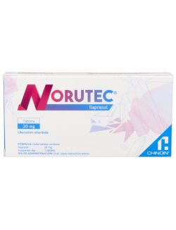 Norutec 20 mg Caja Con 14 Tabletas de Liberación Retardada