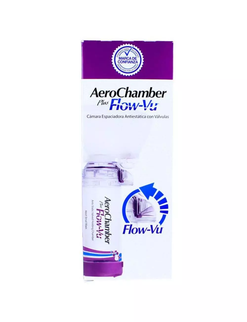 AeroChamber Flow-Vu Camára Para Aplicación De Medicamentos