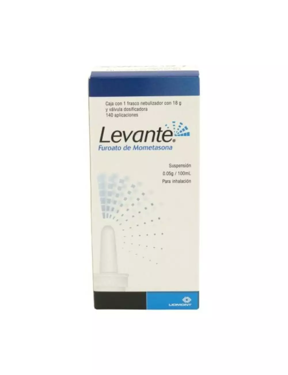 Levante 0.05 g/100 mL Suspensión Frasco Nebulizador Con 18 g