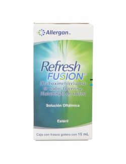 Refresh Fusion Solución Oftálmica Frasco Gotero Con 15 mL