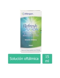 Refresh Fusion® 15ml (Carboximetilcelulosa + Glicerina + Hialuronato) - Allergan