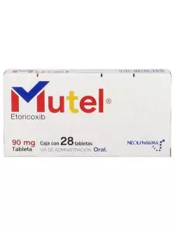 Mutel 90 mg Caja Con 28 Tabletas