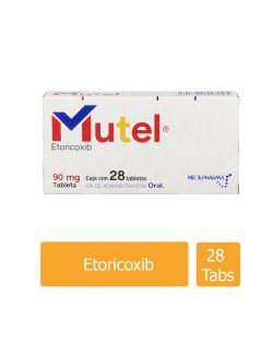 Mutel 90 mg Caja Con 28 Tabletas